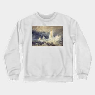 Bell Rock Lighthouse by J.M.W. Turner Crewneck Sweatshirt